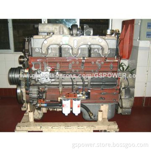24V electric motor starters, in-line,6 cylinders, turbocharged, marine engines for Genset